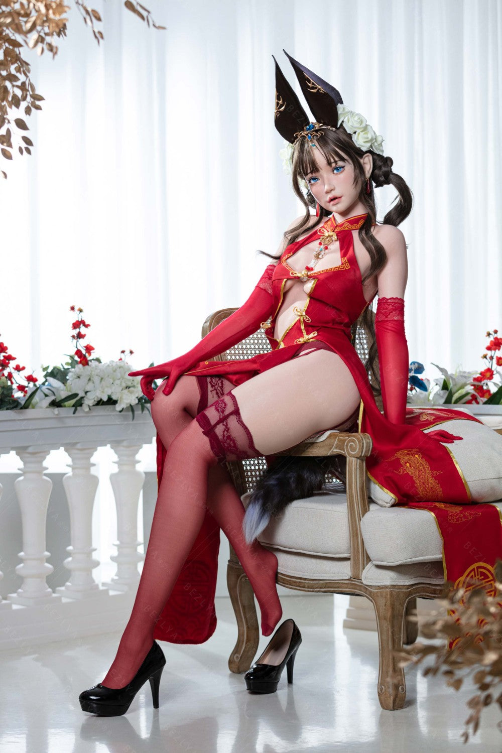 Mandraradora seksinukke (Bezlya Doll 155 cm B-cup 2.1 silikoni)