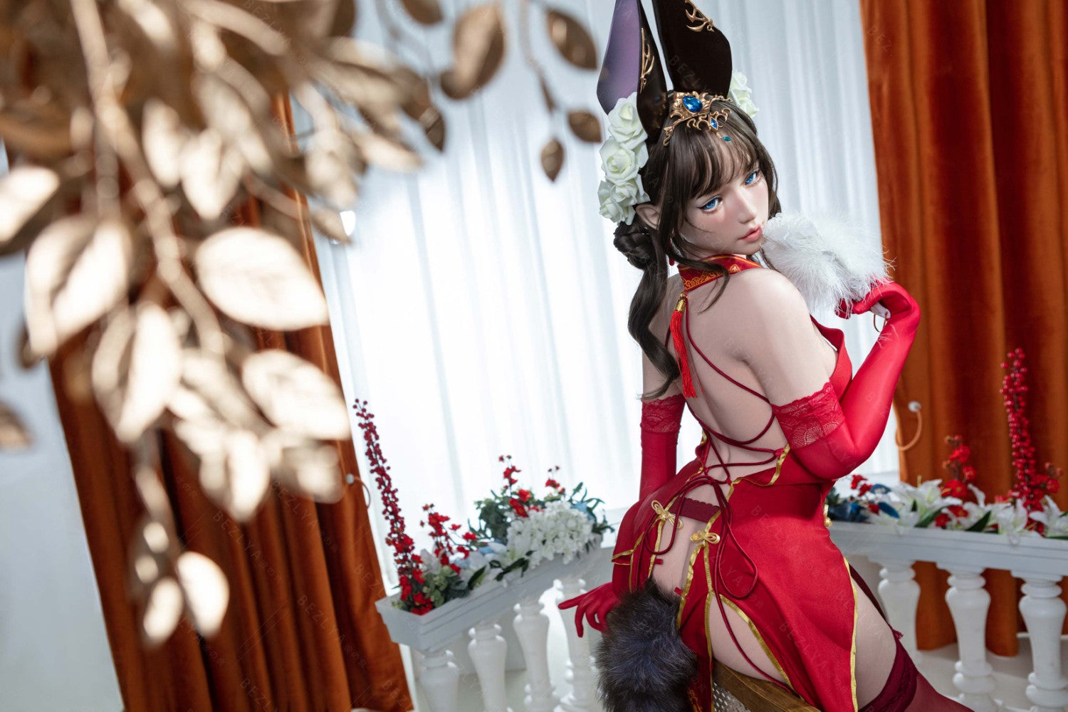 Mandraradora seksinukke (Bezlya Doll 155 cm B-cup 2.1 silikoni)