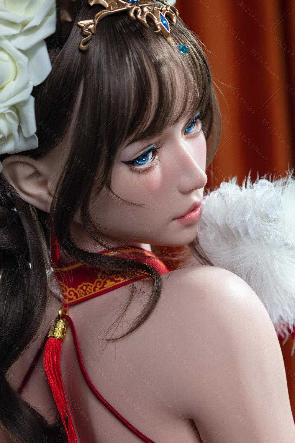 Mandraradora seksinukke (Bezlya Doll 155 cm B-cup 2.1 silikoni)