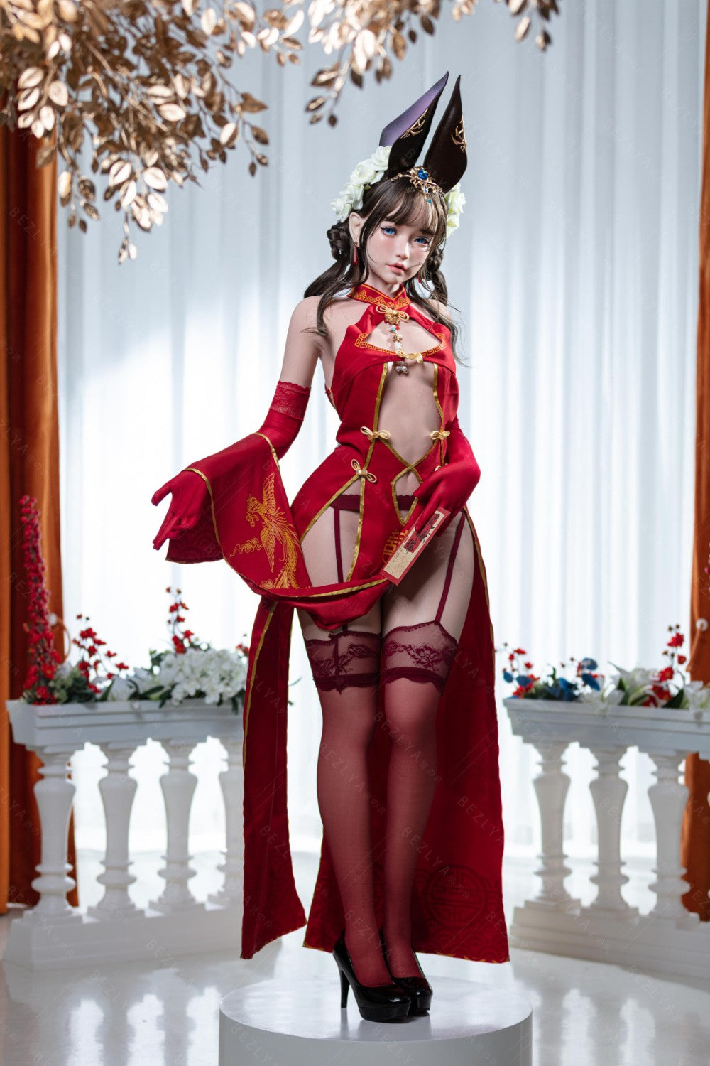 Mandraradora seksinukke (Bezlya Doll 155 cm B-cup 2.1 silikoni)