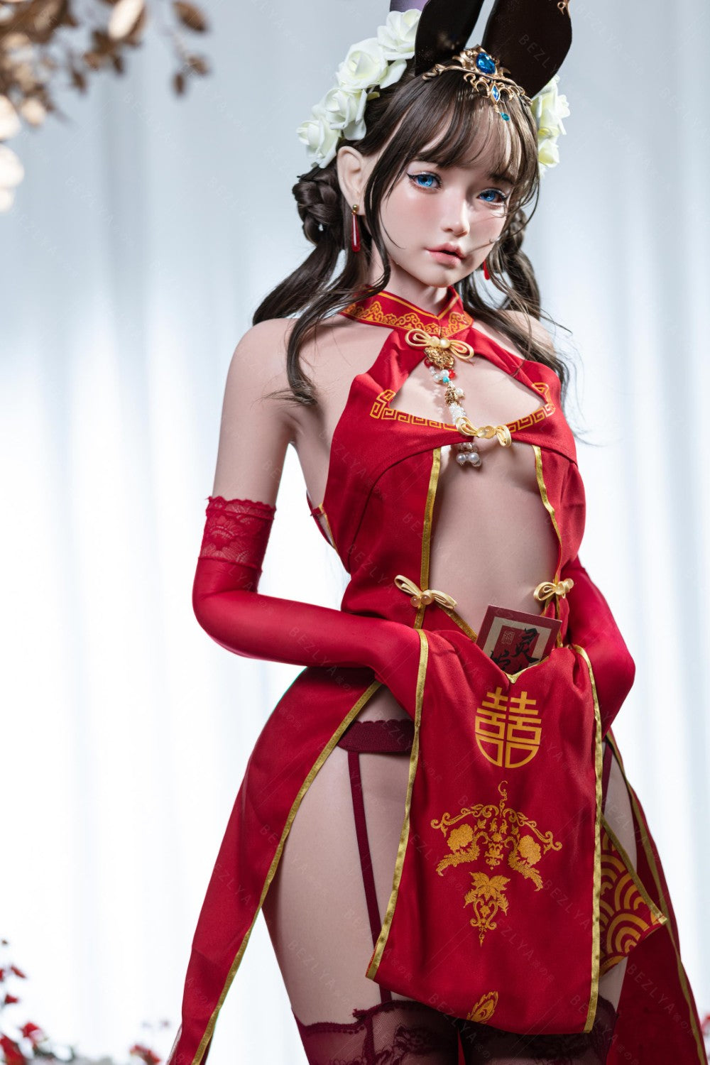 Mandraradora seksinukke (Bezlya Doll 155 cm B-cup 2.1 silikoni)