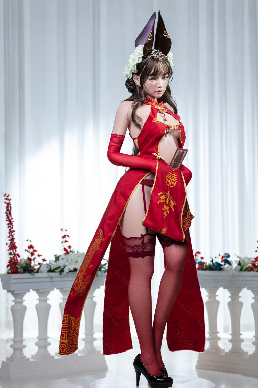 Mandraradora seksinukke (Bezlya Doll 155 cm B-cup 2.1 silikoni)