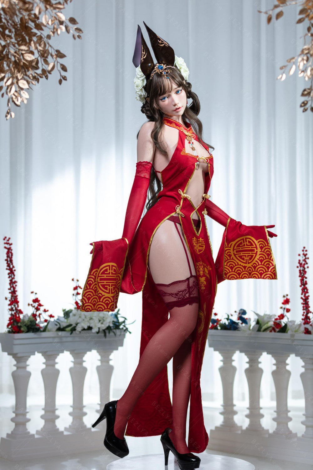 Mandraradora seksinukke (Bezlya Doll 155 cm B-cup 2.1 silikoni)