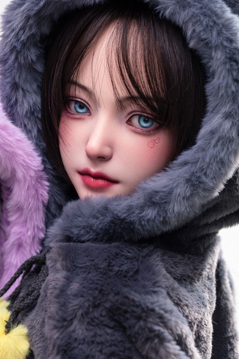 Kellokukka seksinukke (Bezlya Doll 155 cm E-cup 2.2CF silikoni)