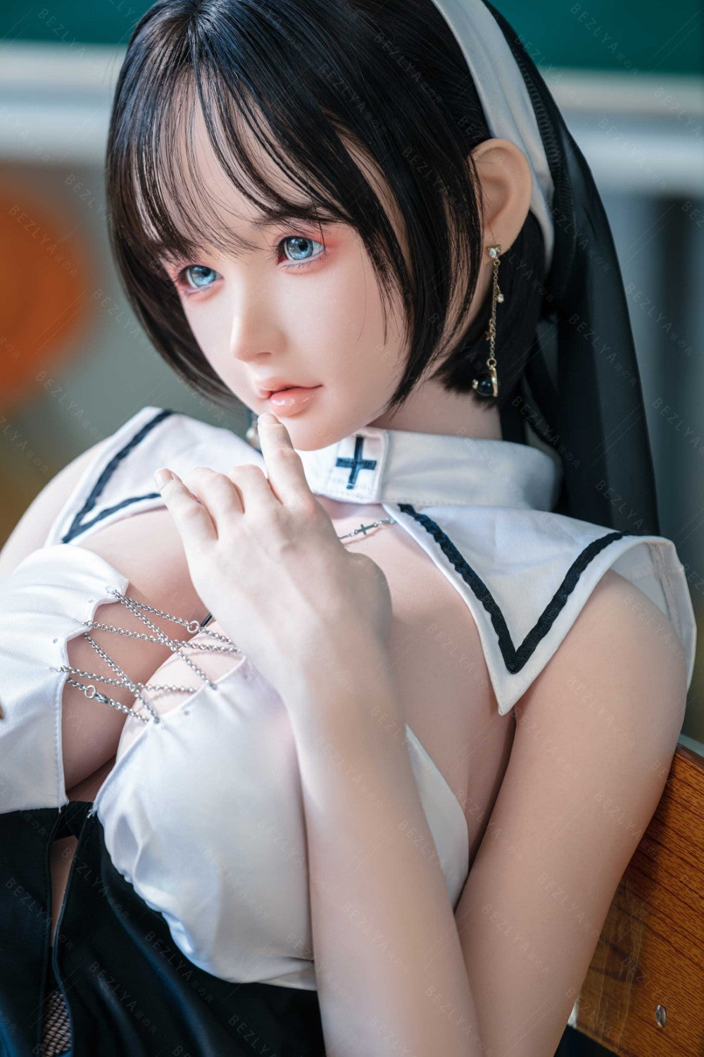 Vanilja seksinukke (Bezlya Doll 155cm E-cup 2.2CF silikoni)