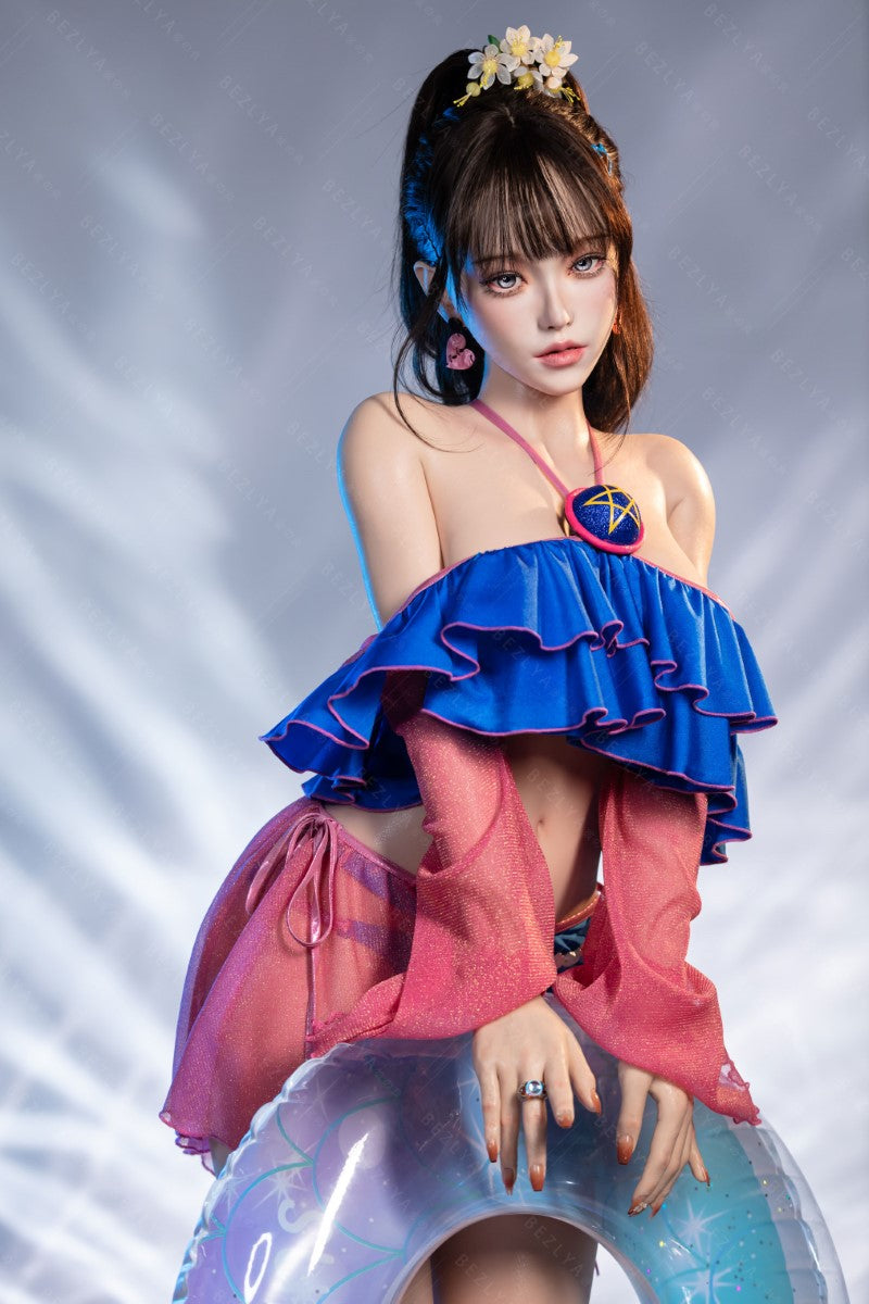 Nymfaea seksinukke (Bezlya Doll 155 cm E-cup 2.2CF silikoni)