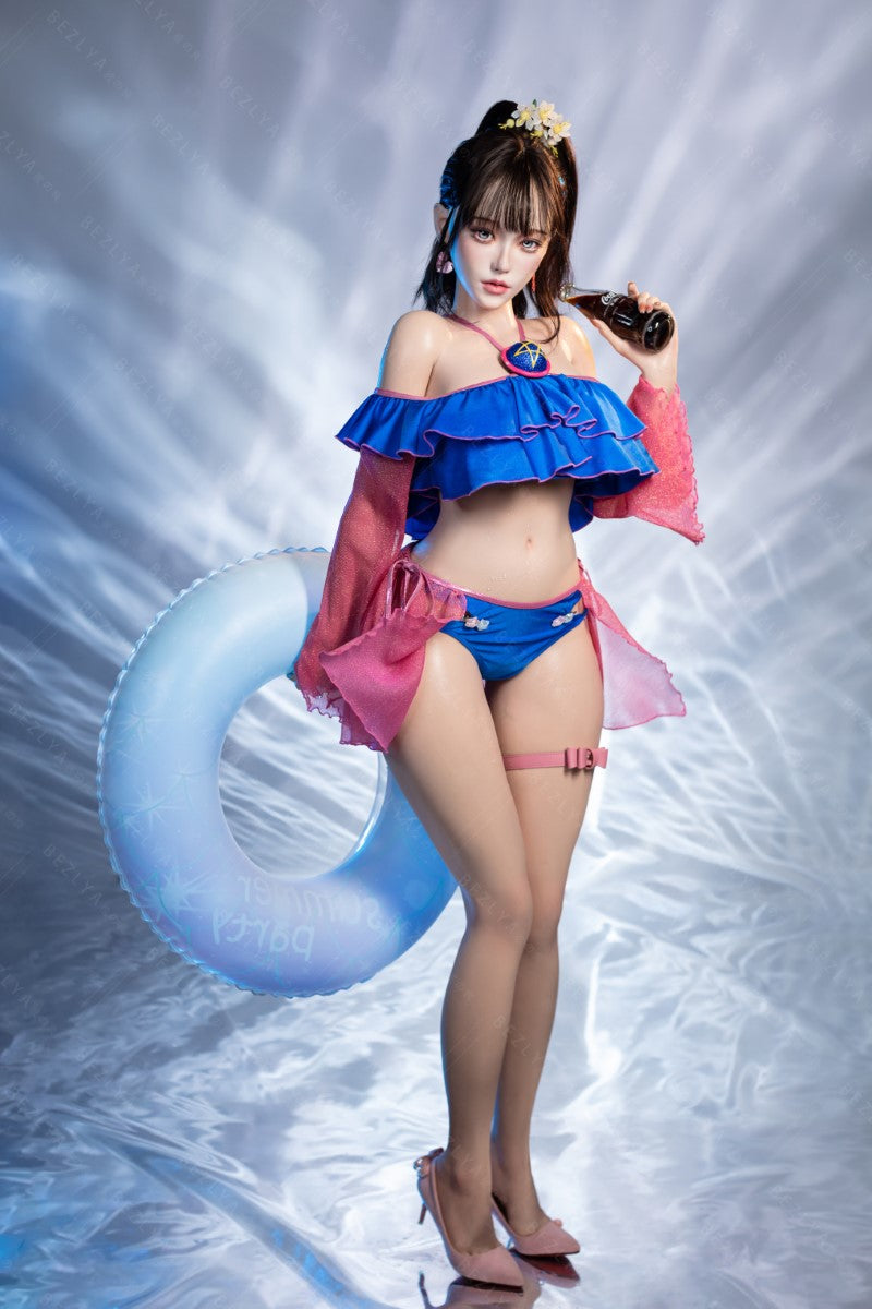 Nymfaea seksinukke (Bezlya Doll 155 cm E-cup 2.2CF silikoni)