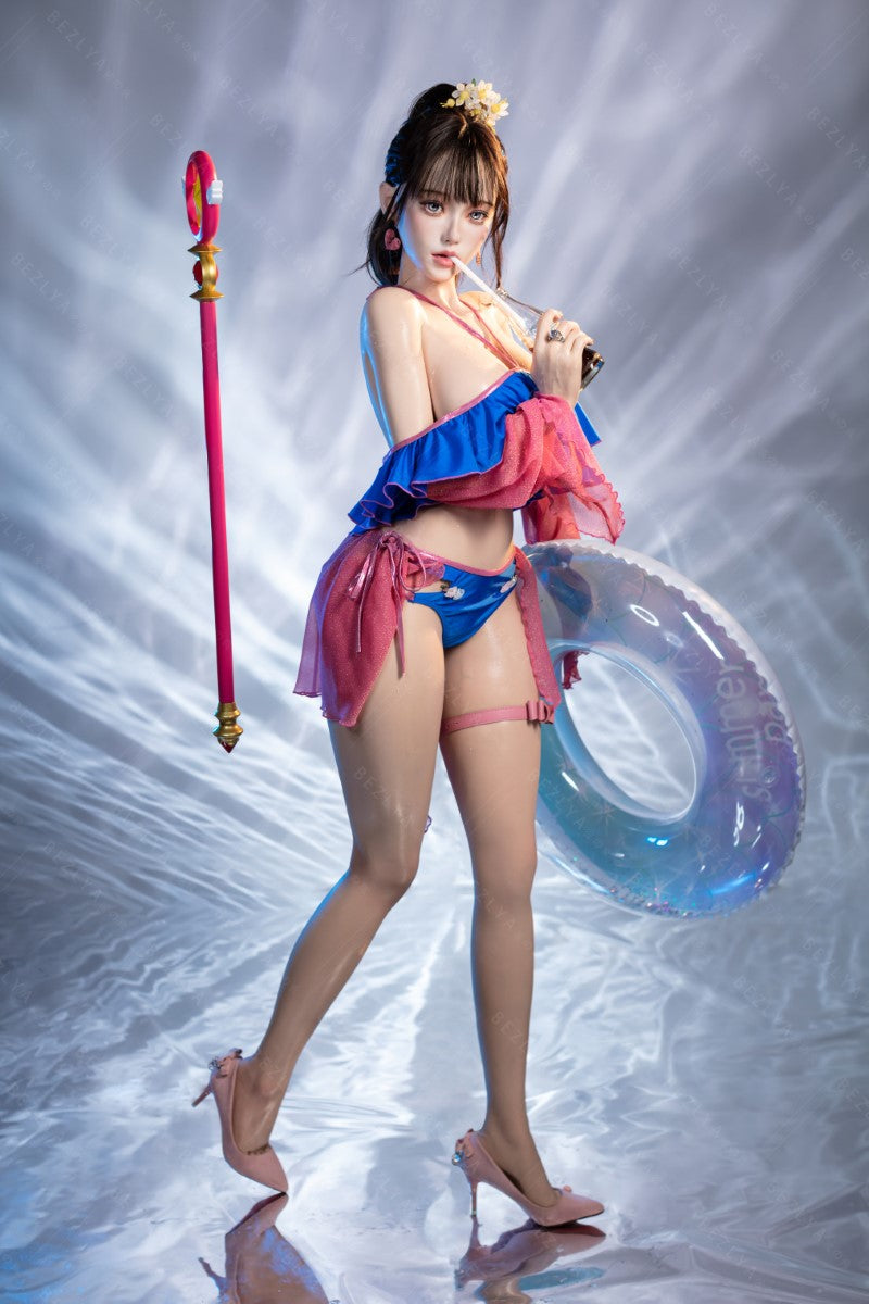Nymfaea seksinukke (Bezlya Doll 155 cm E-cup 2.2CF silikoni)