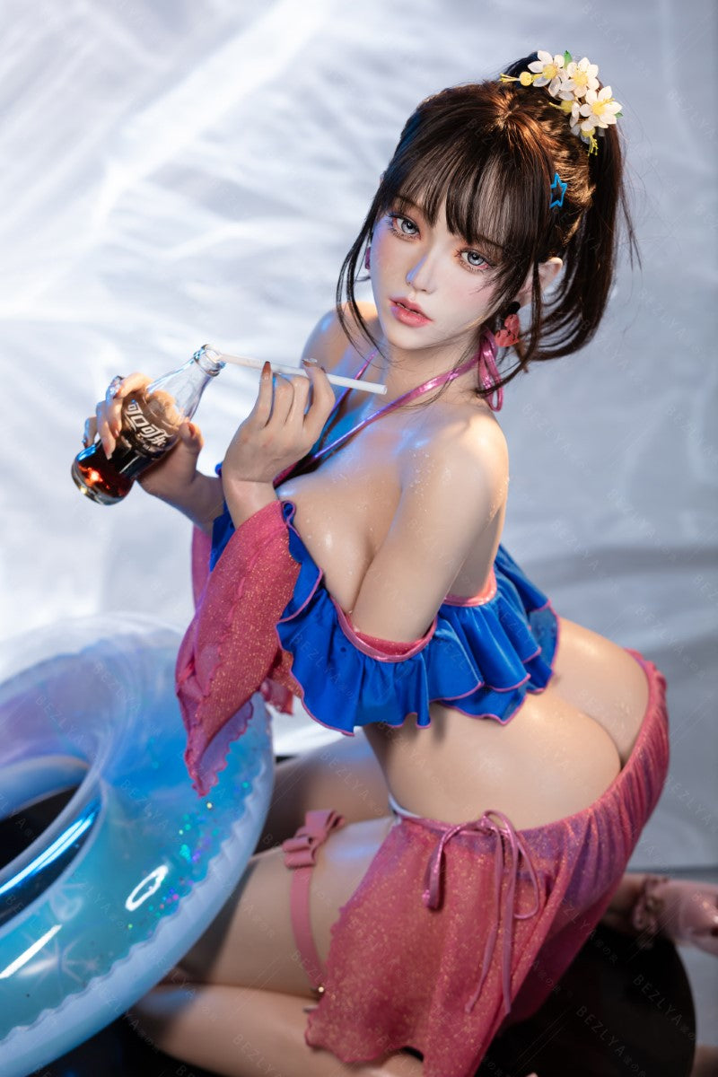 Nymfaea seksinukke (Bezlya Doll 155 cm E-cup 2.2CF silikoni)