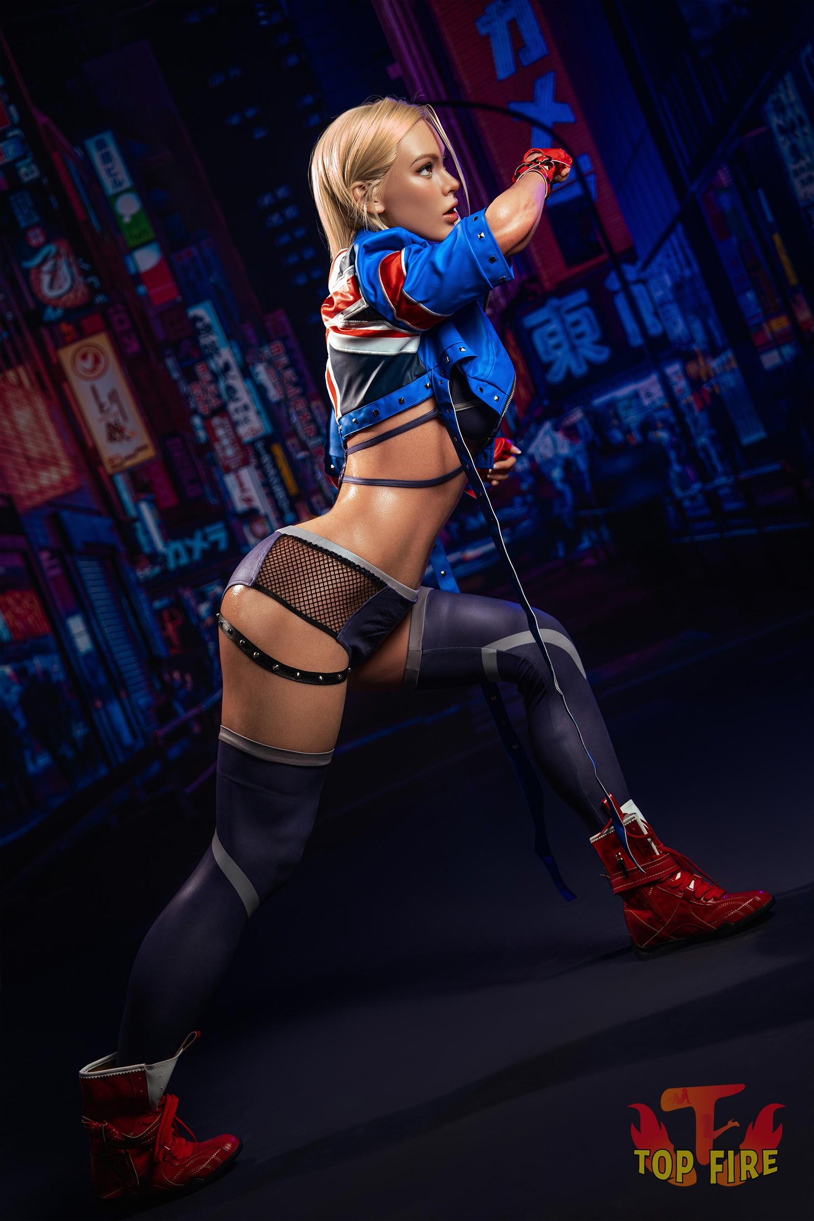 Phoenix Sexdocka (Top Fire Doll 176cm D-kupa T43 Silikon)