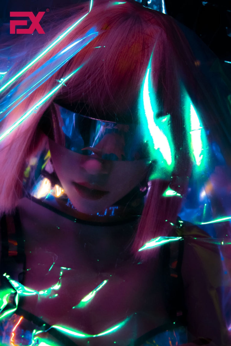 Jie CyberPunk seksinukke (EXDoll 166 cm B-cup #Exclone silikoni)