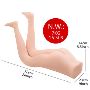 puolivartalo jalat (EL-Doll 72cm TPE) EXPRESS