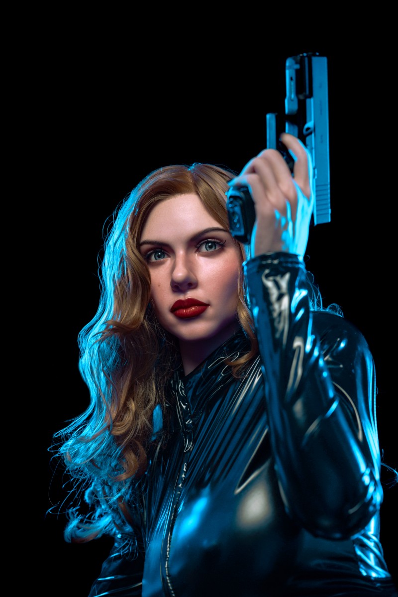 Selina Sexdocka (Top Fire Doll 174cm G-kupa T59 Silikon)