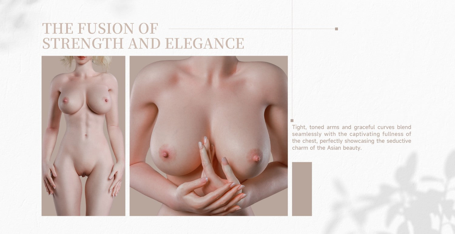 Miku seksinukke (Irontech Doll 161cm D-cup S14 silikoni)