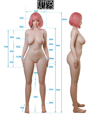 huhtikuu seksinukke (Tayu Doll 165 cm E-cup ZC-24# silikoni)