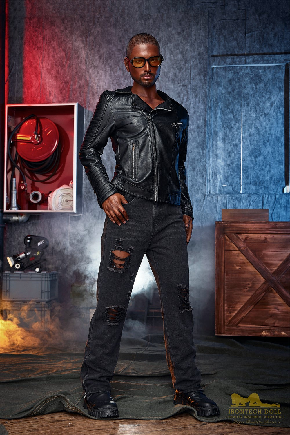 Kevin Manlig Sexdocka (Irontech Doll 170cm M1 Silikon)