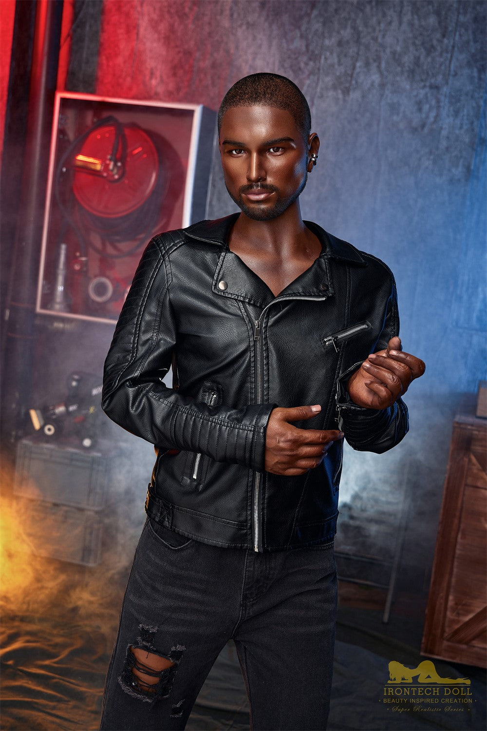 Kevin Manlig Sexdocka (Irontech Doll 170cm M1 Silikon)
