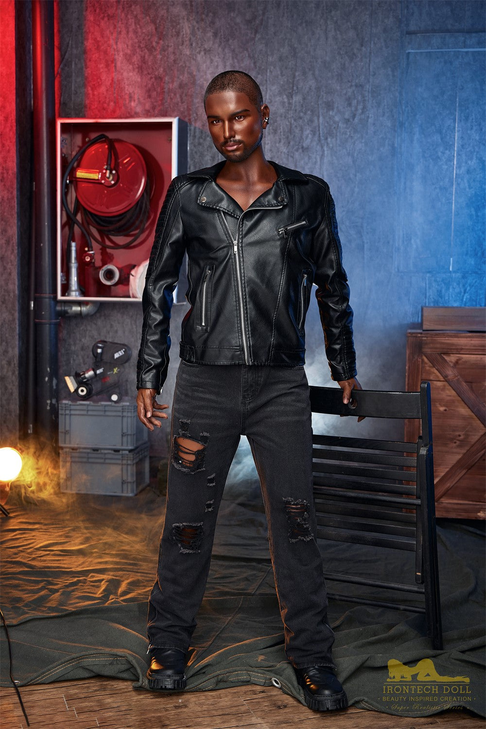 Kevin Manlig Sexdocka (Irontech Doll 170cm M1 Silikon)