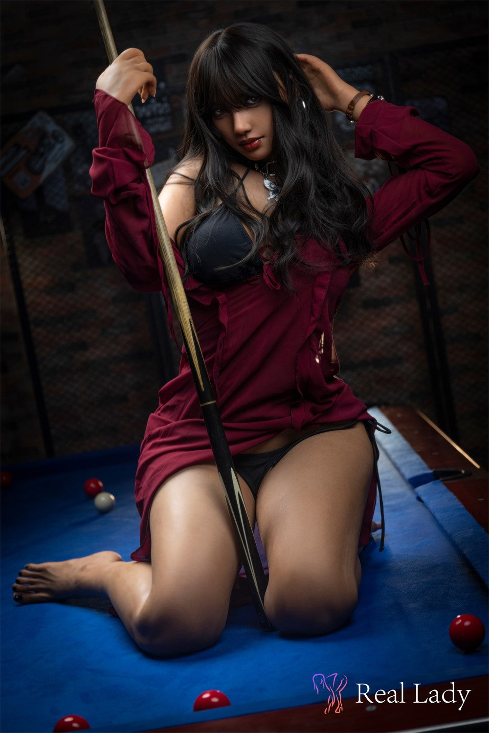 Alaina seksinukke (Real Lady 170 cm c-cup S30 silikoni)