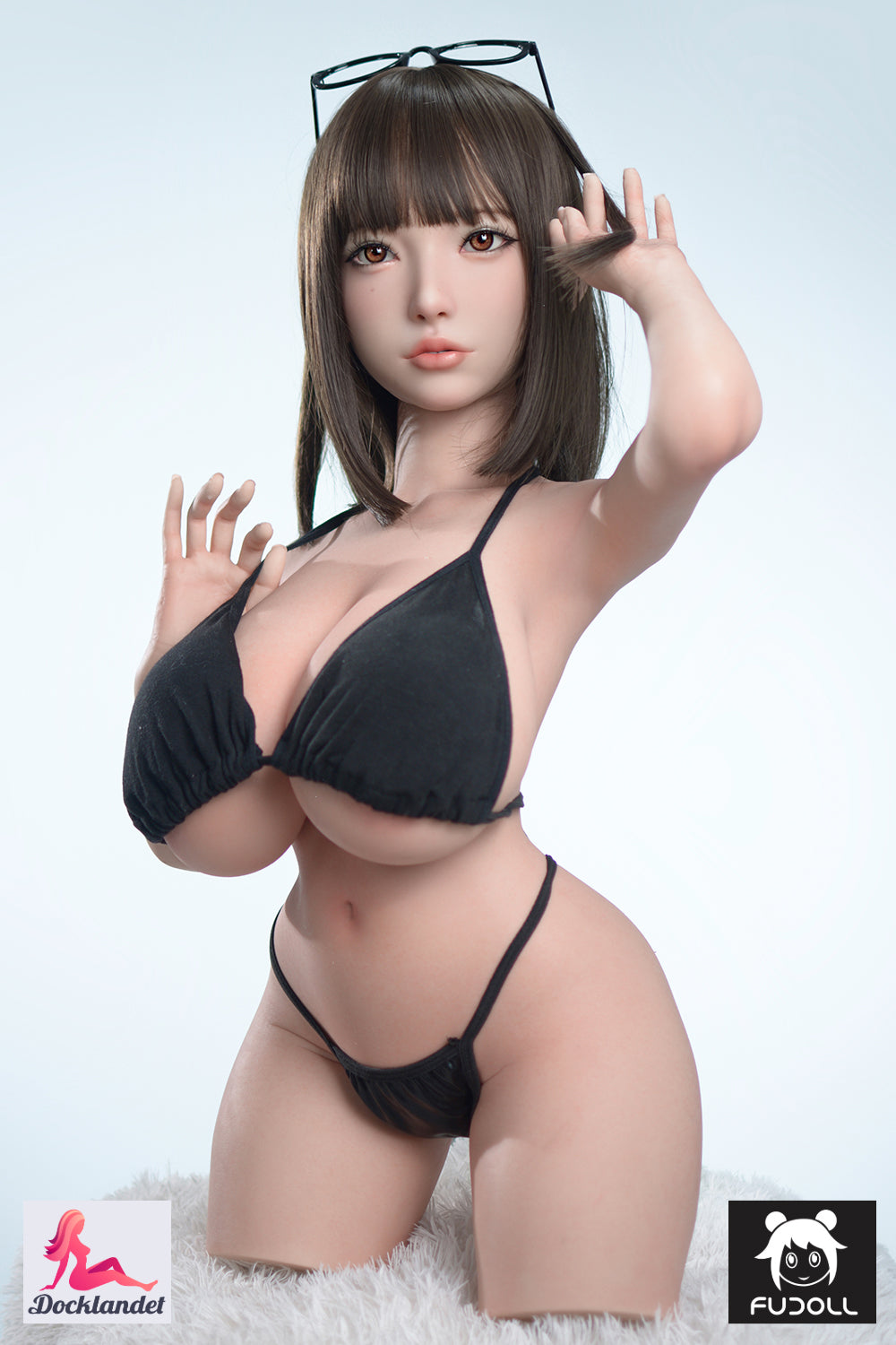 Xiaoyue Torso seksinukke (FUDukke 80cm H-cup silikoni)