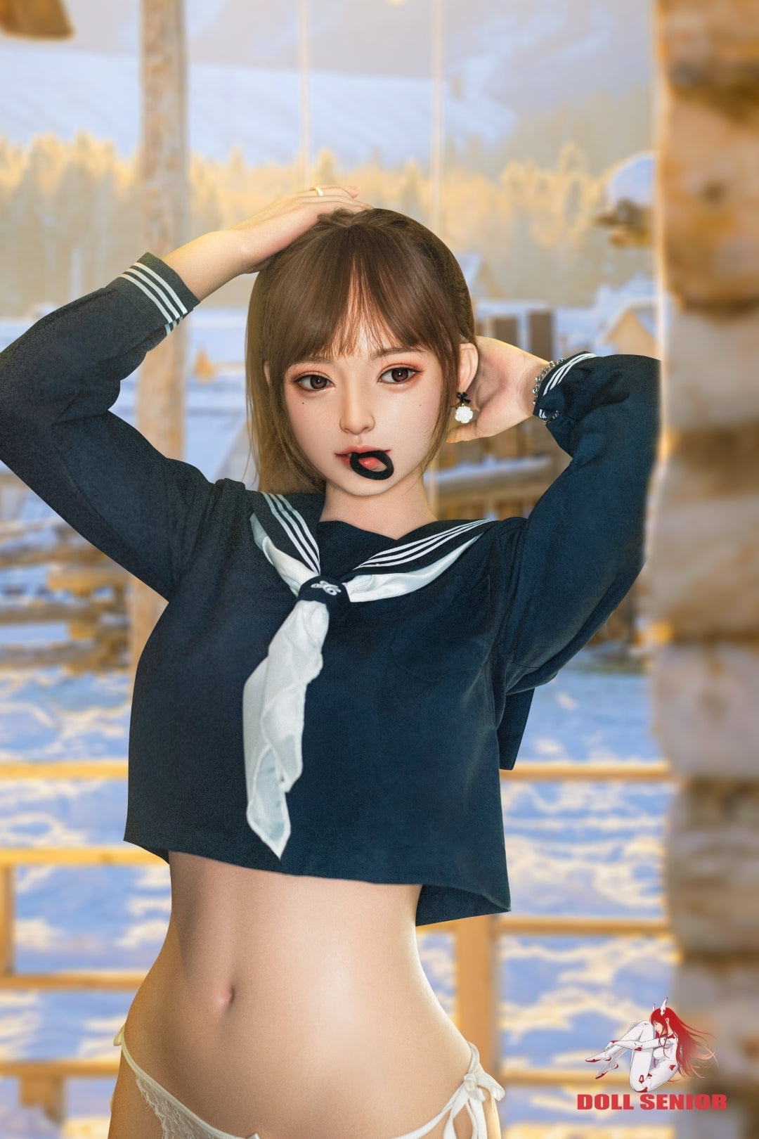 Mengshu Sexdocka (Doll Senior 163cm E-Kupa #12 Silikon)