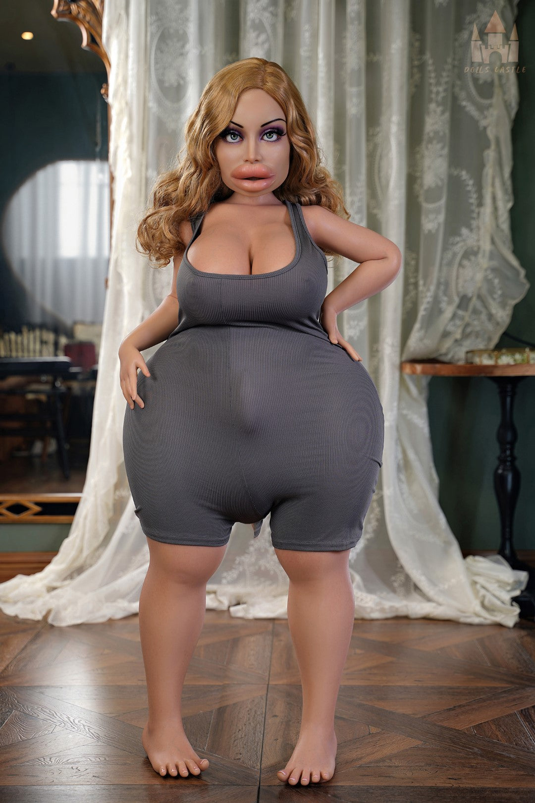 Priya Sexdocka (Dolls Castle 120cm F-Kupa #S20 Silikon)