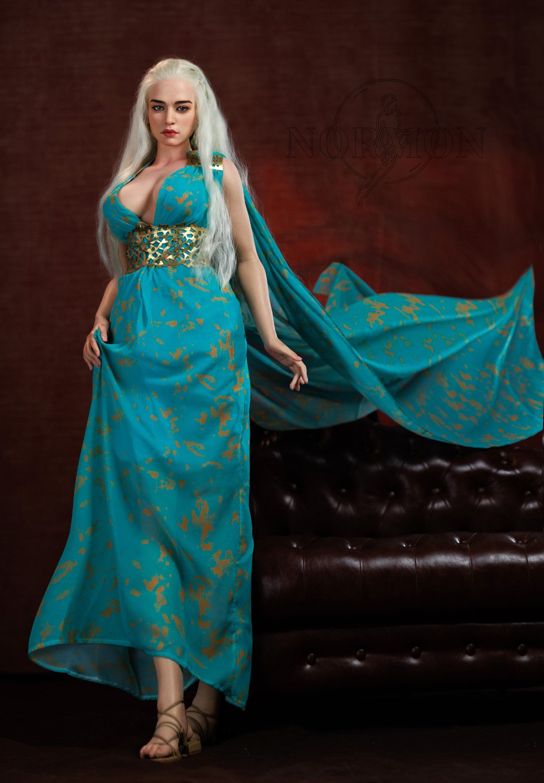 Daenerys Sexdocka (Normon Doll 163cm F-Kupa NM015 TPE+Silikon)