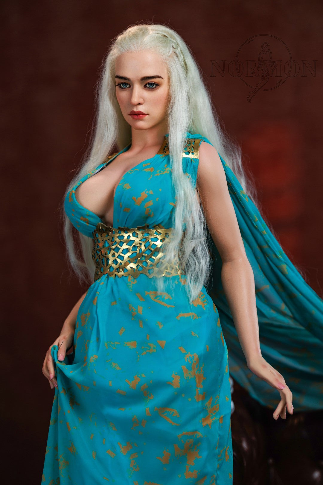 Daenerys Sexdocka (Normon Doll 163cm F-Kupa NM015 TPE+Silikon)