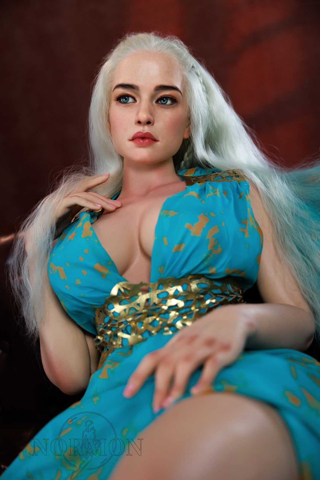 Daenerys Sexdocka (Normon Doll 163cm F-Kupa NM015 TPE+Silikon)