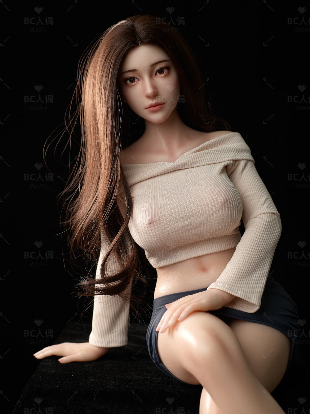 Qing seksinukke (BC-Doll 76cm E-cup G02A silikoni)