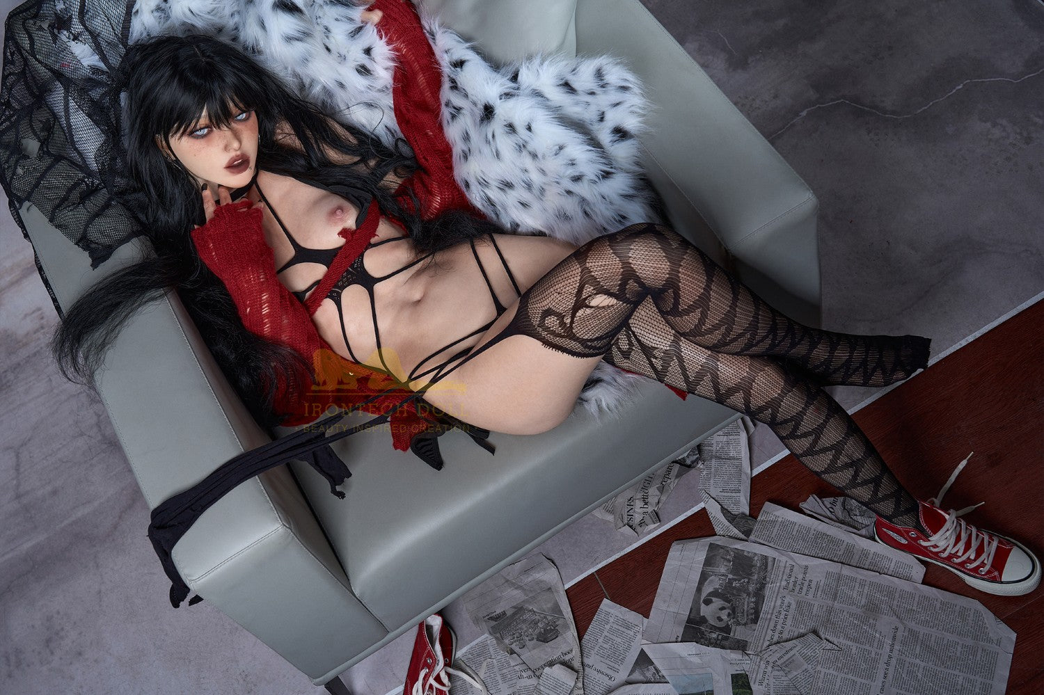 Vanessa seksinukke (Irontech Doll 161cm B-cup B2 silikoni)