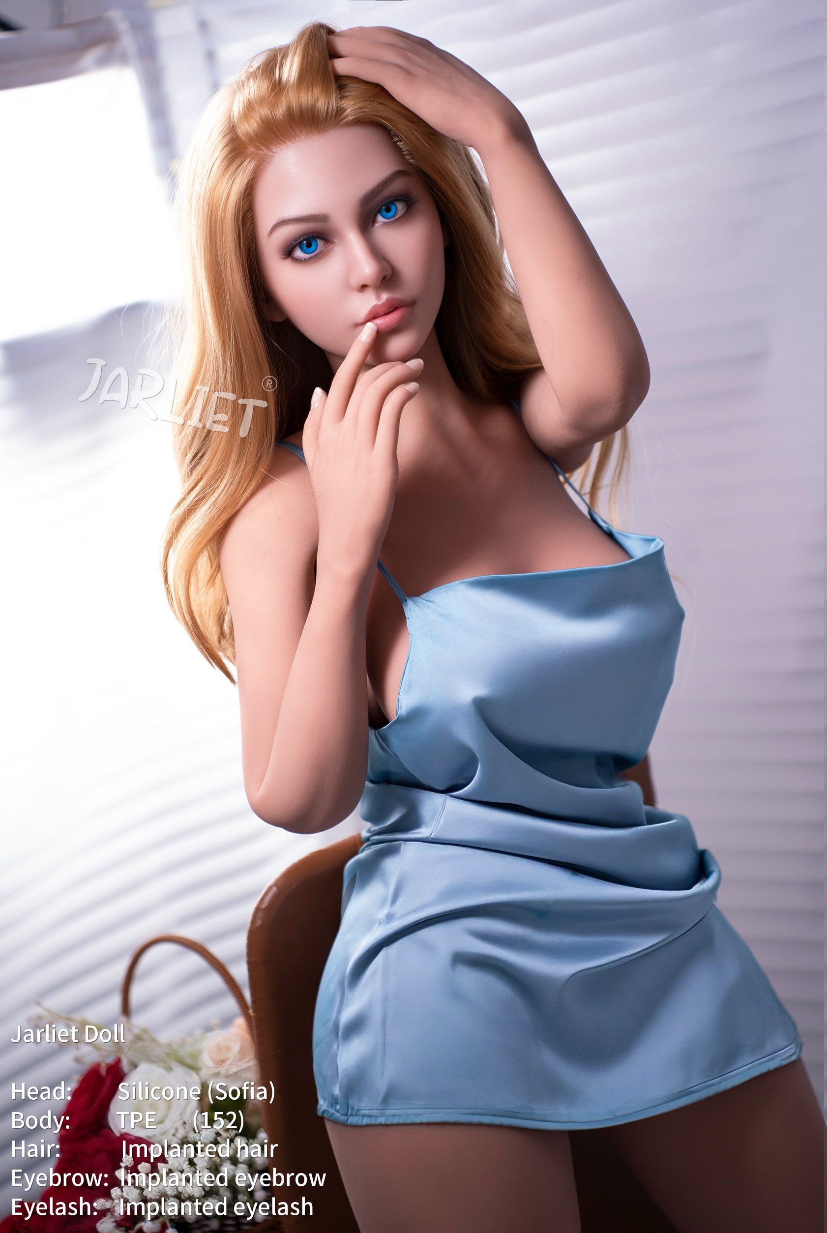 Sofia Sexdocka (Jarliet 152cm D-Kupa TPE+Silikon)