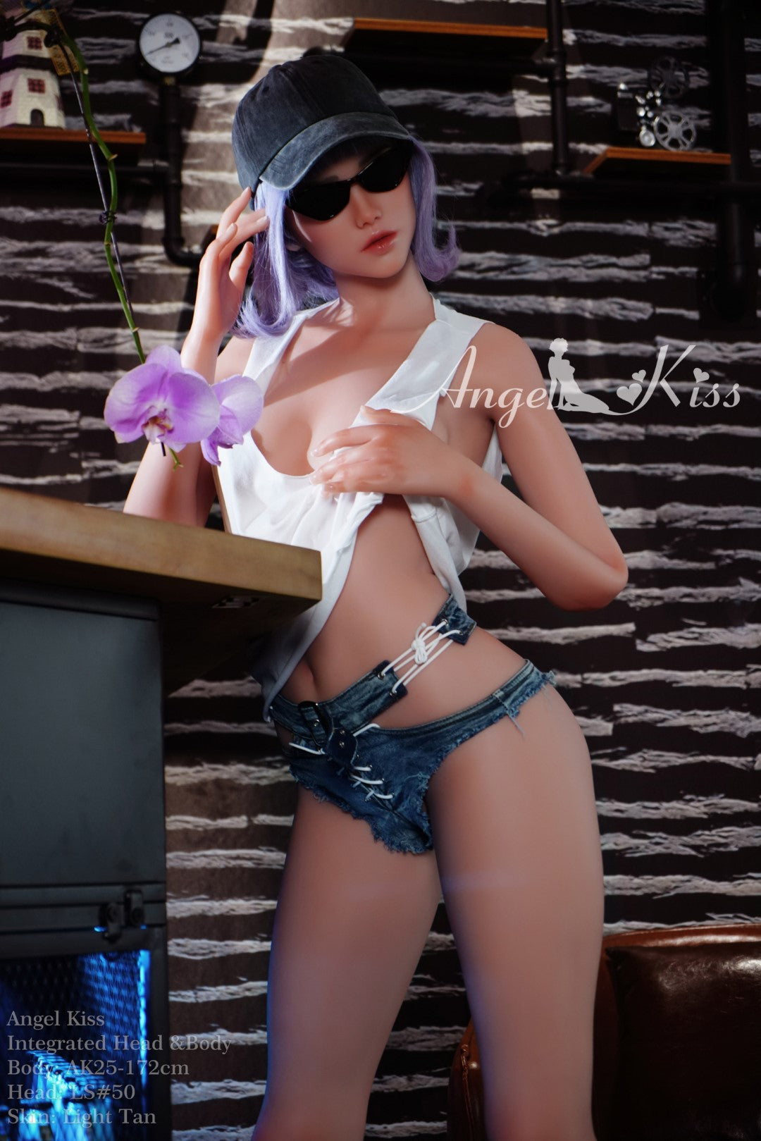 Ela seksinukke (AK-doll 172 cm D-cup LS#50 silikoni)