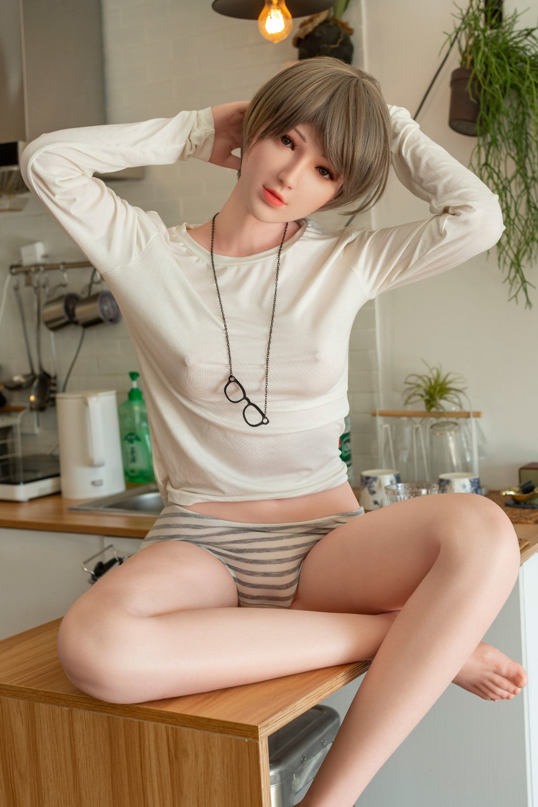 Yuyan seksinukke (Tayu-Doll 155 cm B-cup ZC-4# silikoni)