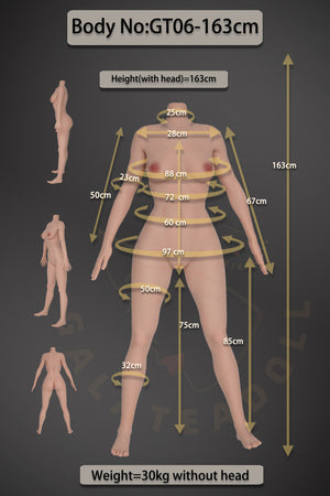 Amanda Sexdocka (Galatea Doll 163cm D-Kupa #135 Silikon)