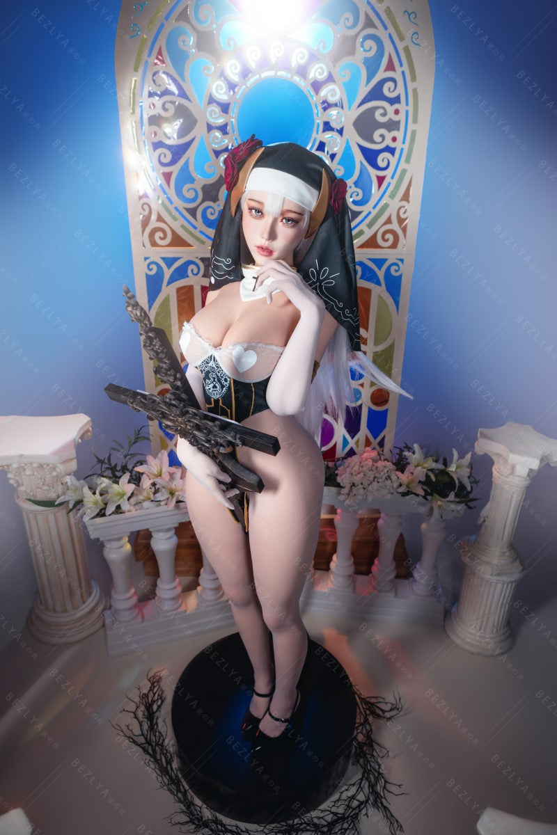 Nymfaea seksinukke (Bezlya Doll 155 cm E-cup 2.2CF silikoni)