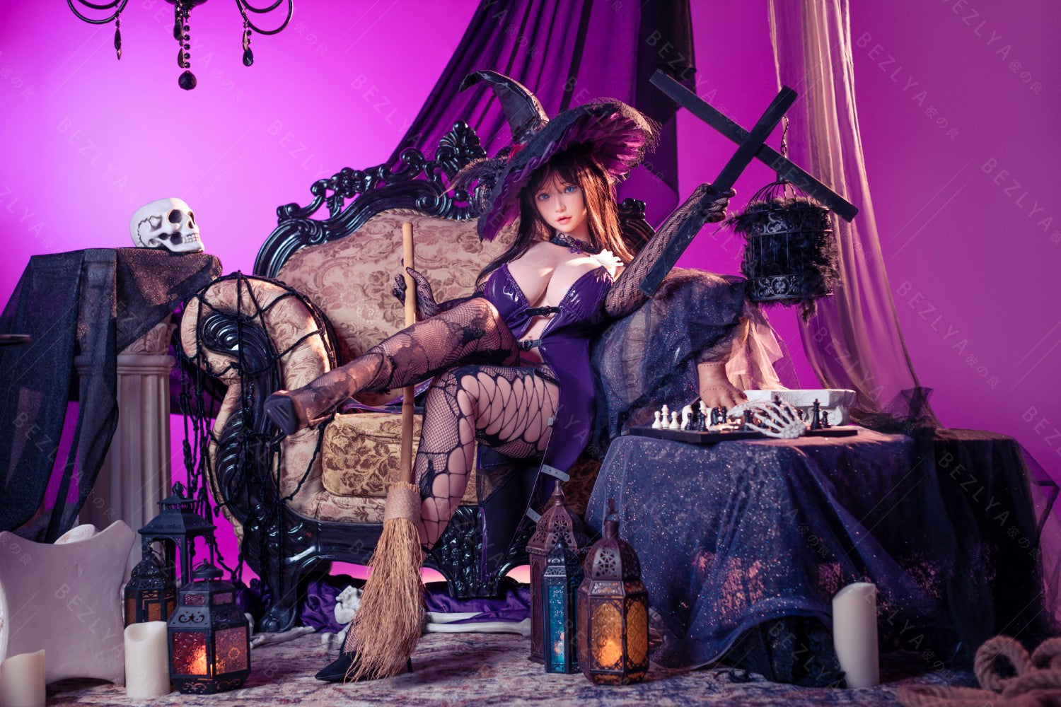 Mandradora Sexdocka (Bezlya Doll 160cm G-kupa 2.2L Silikon)