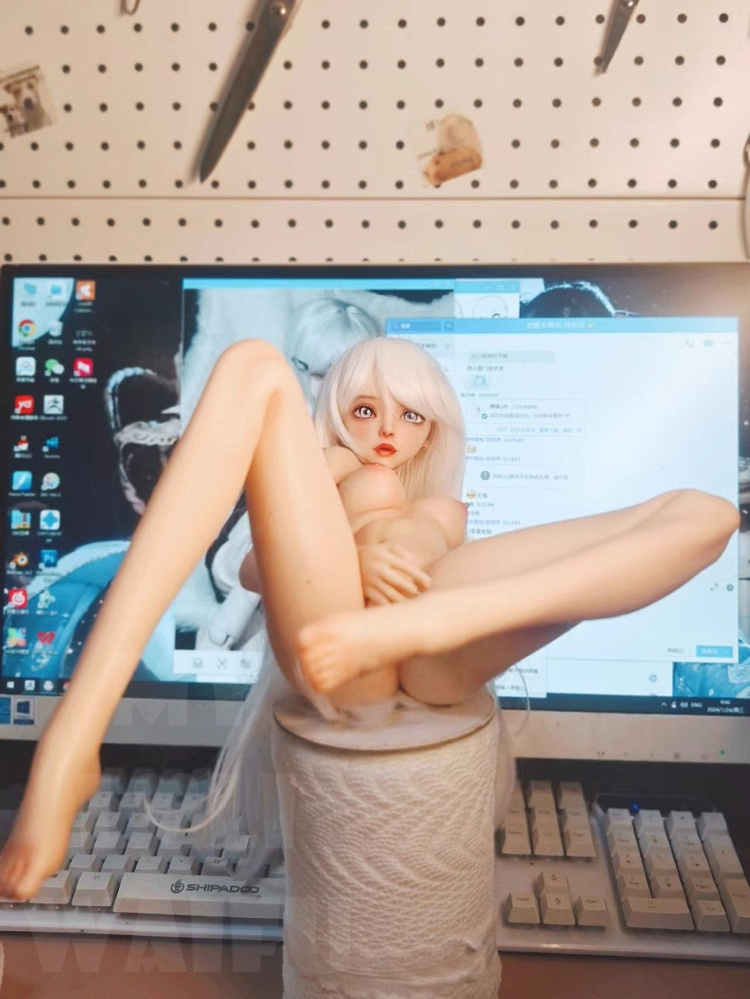 Nanasaki seksinukke (My Loli Waifu 60 cm c-cup #M1 silikoni)