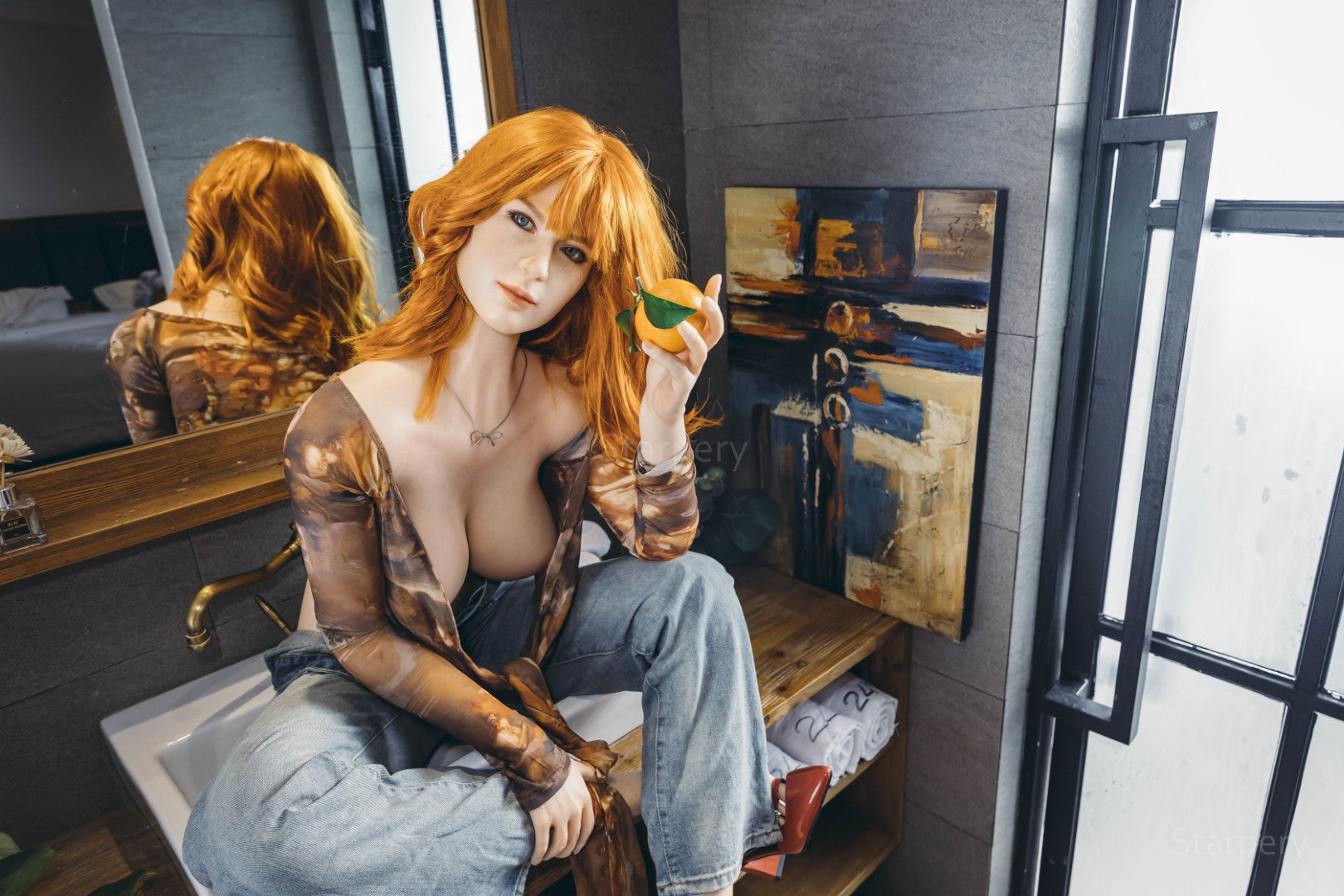 Kotelo seksinukke (Starpery 172 cm f-cup TPE+silikoni)
