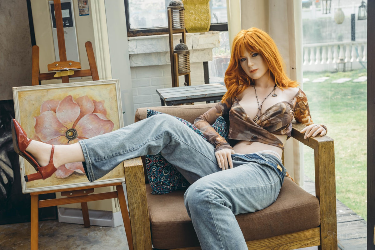 Gill Sexdocka (Starpery 172cm F-kupa TPE+Silikon)