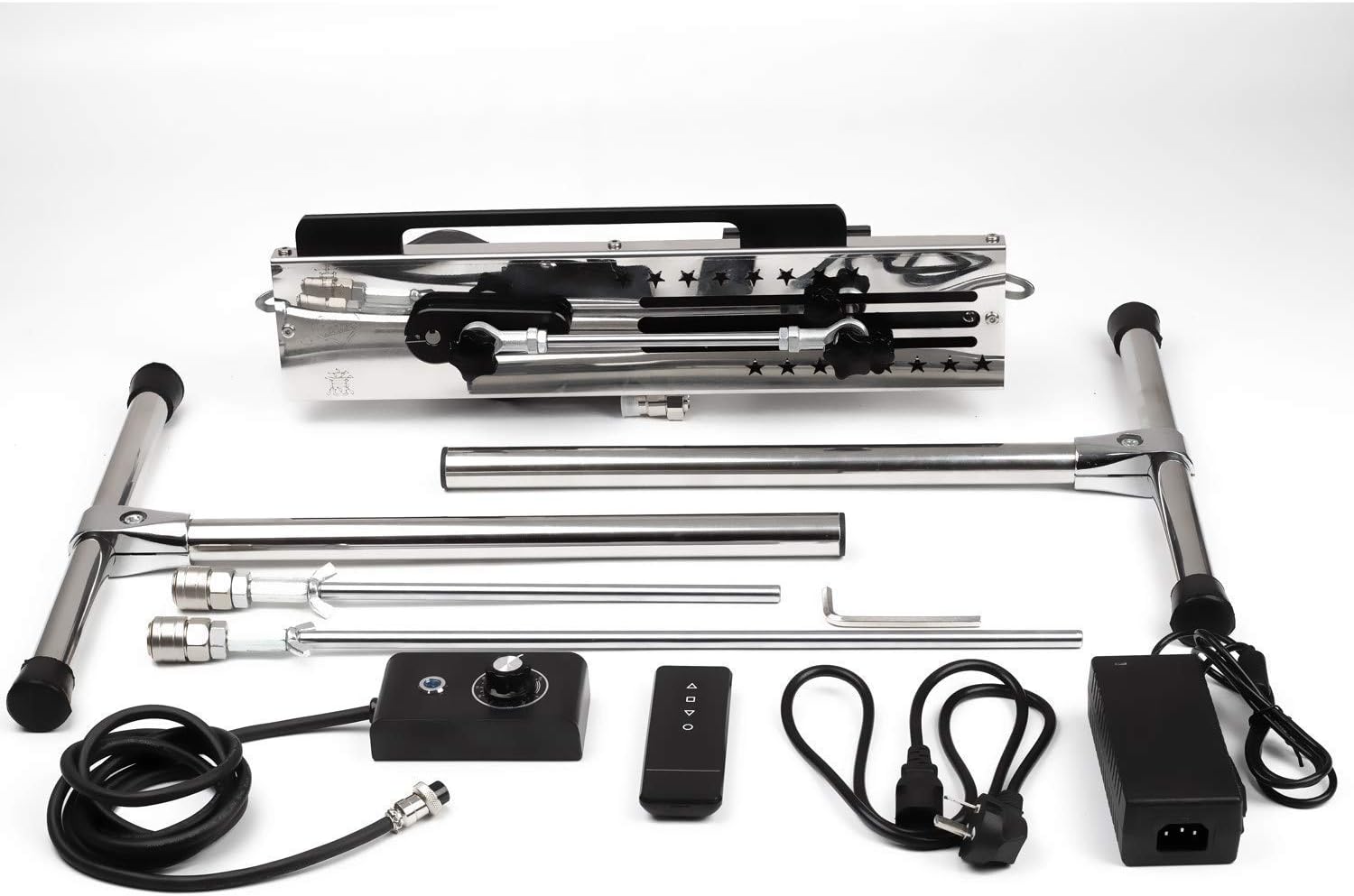 Ammattimainen seksikone säädettävällä nopeudella ja kaksoisohjauksella - 120 W moottori