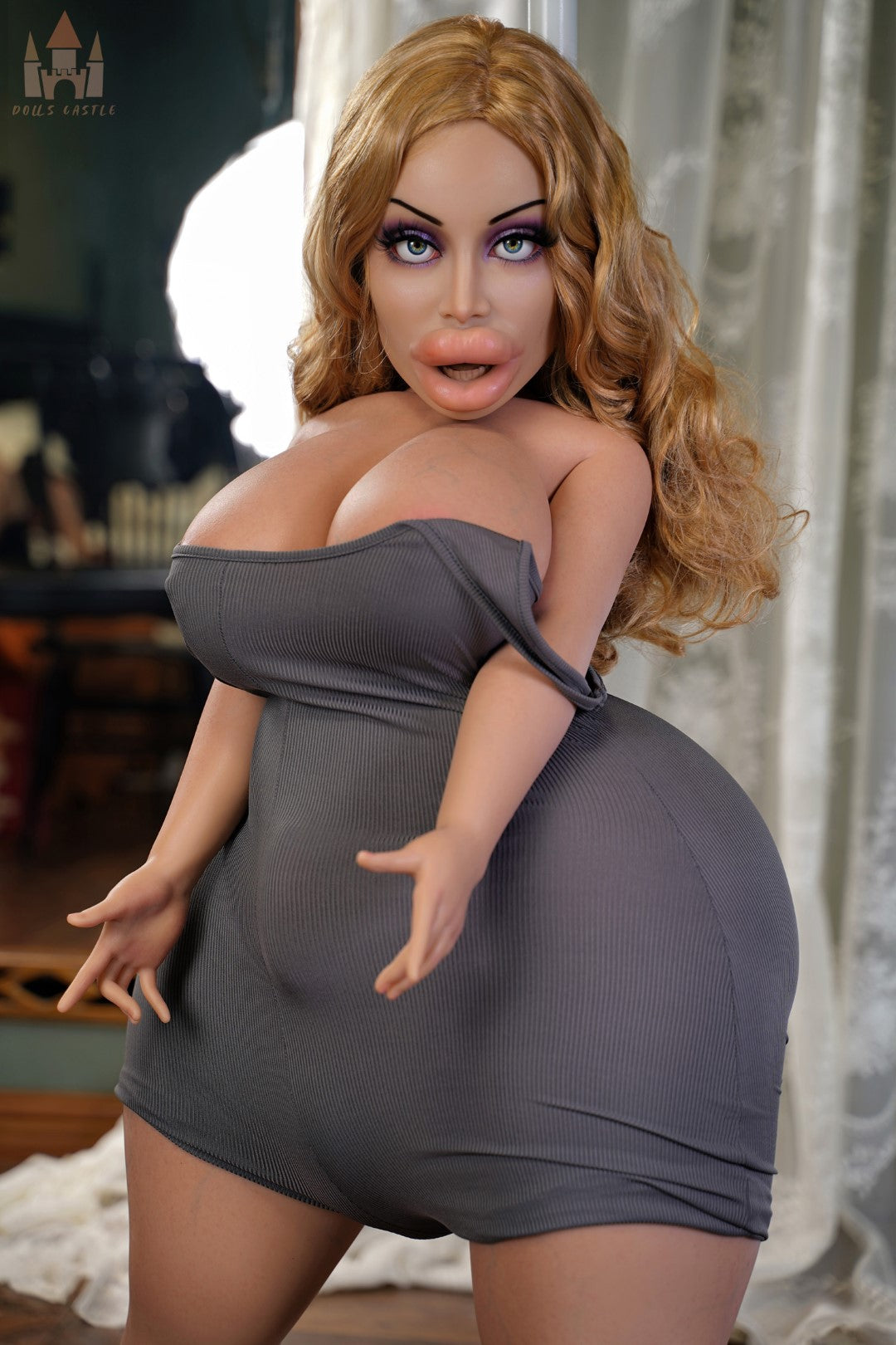 Priya Sexdocka (Dolls Castle 120cm F-Kupa #S20 Silikon)