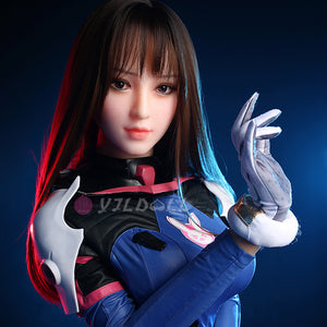 Yoko D.Va seksinukke (YJL Doll 155 cm c-cup #825 TPE+silikoni)