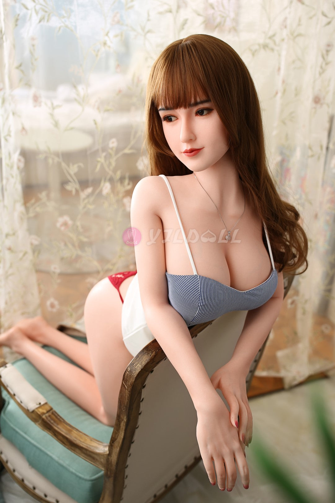 Zhu Ling seksinukke (YJL Doll 163 cm f-cup #819 silikoni)