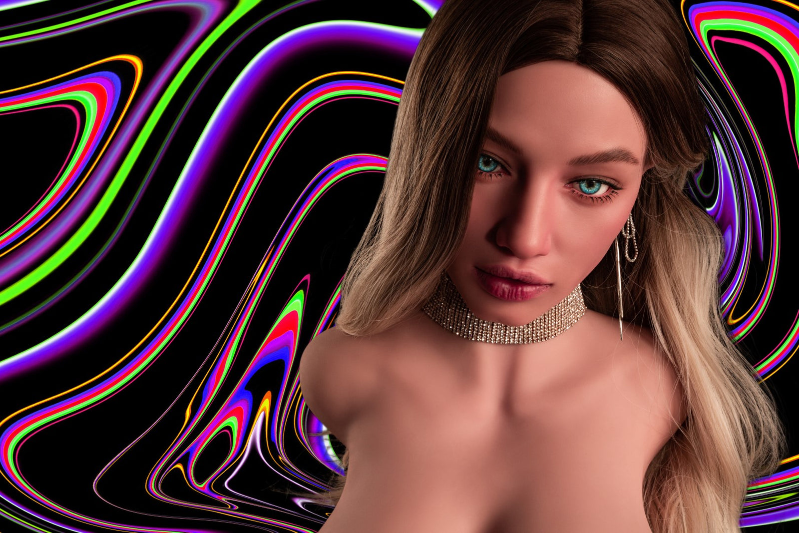 Sola Torso seksinukke (Climax Doll Pro 110cm L-cup TPE+silikoni)