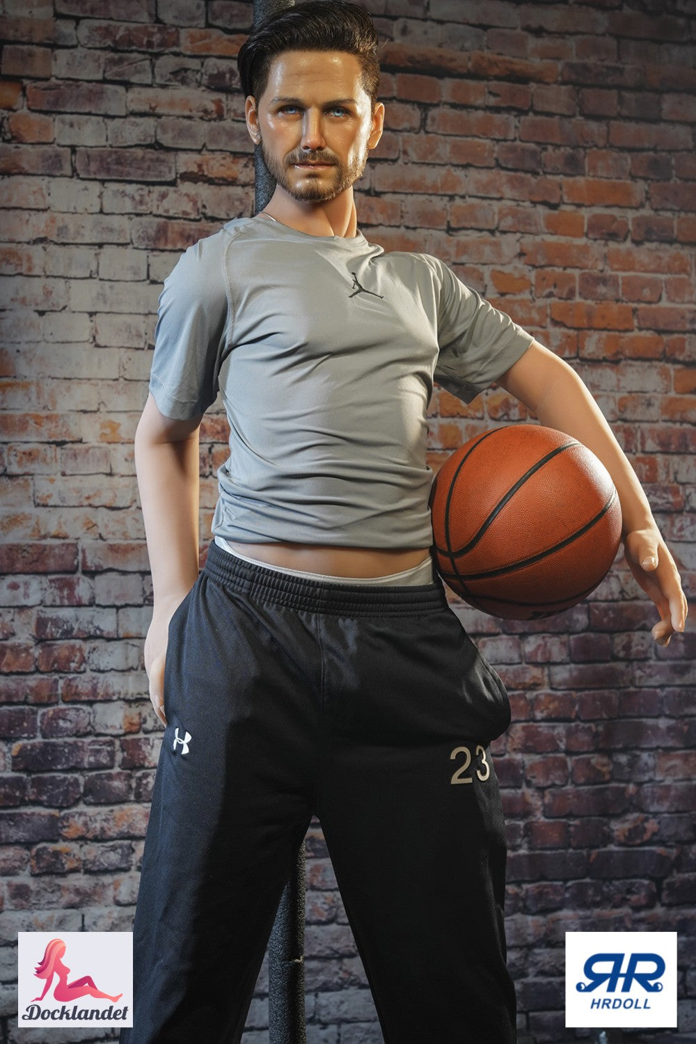 Manlig Sexdocka David (HRDoll 167cm #49 TPE+Silikon)