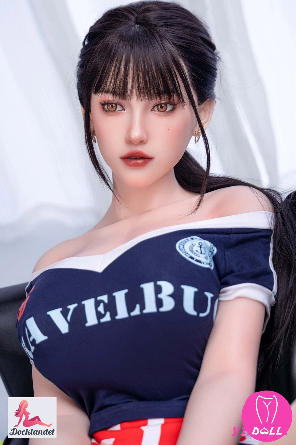 EVA seksinukke (YJL Doll 168 cm E-cup #454 silikoni)