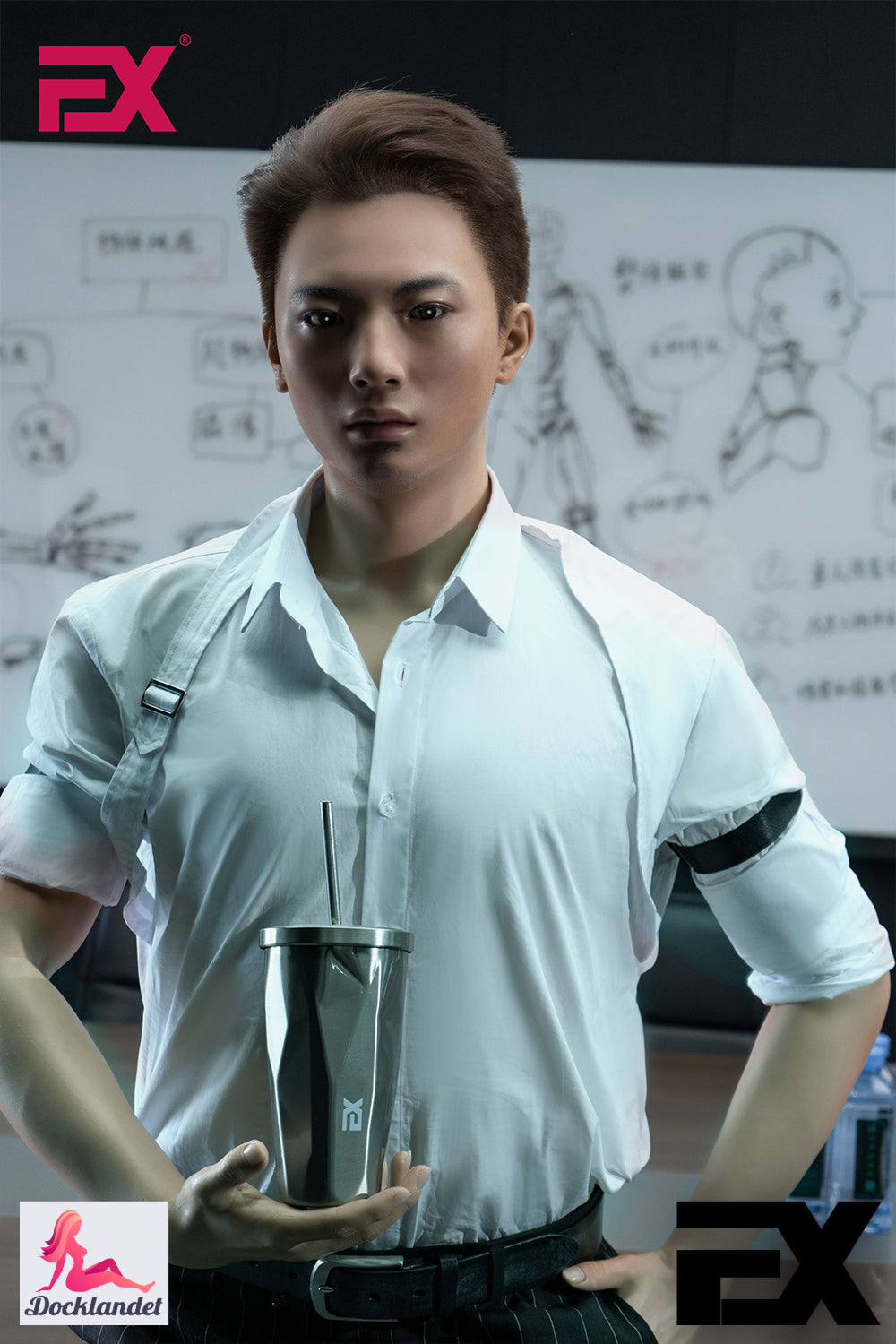 Kevin Manlig Sexdocka (EXDoll 173cm #Exclone Silikon)