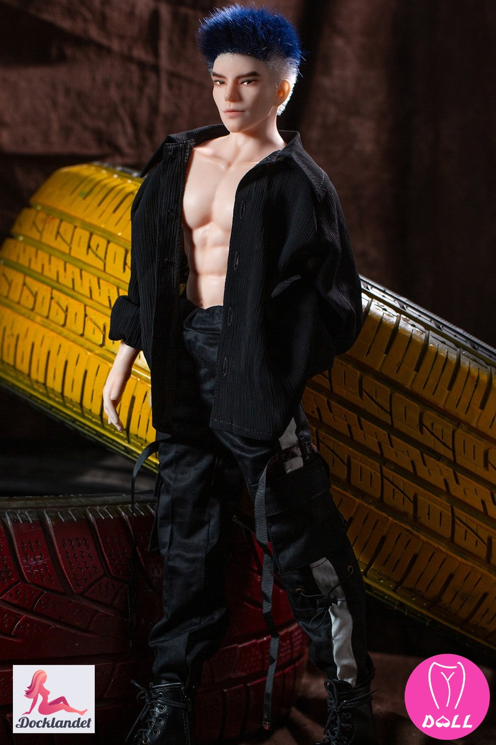 Paavali -mies seksinukke (YJL Doll 62 cm MD015 silikoni)