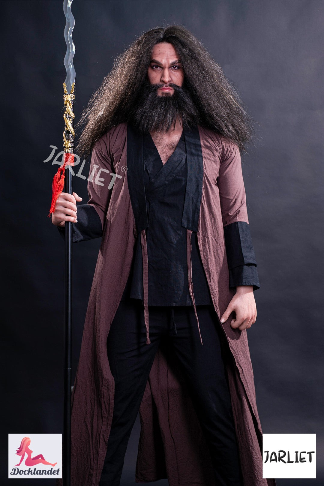 Manlig Sexdocka Zhang Fei från Jarliet – 193 cm Realistisk Docka med Muskelkropp